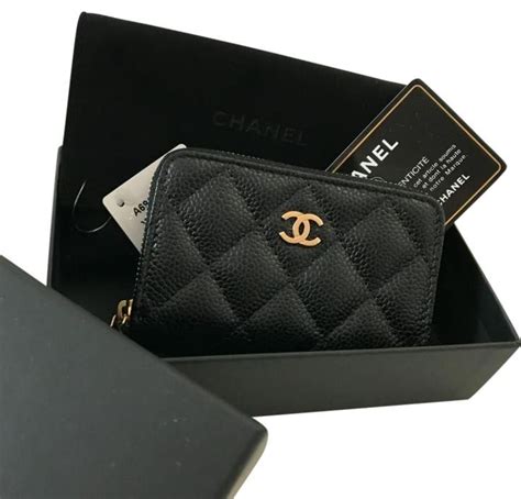 porte monnaie chanel|chanel coin wallet.